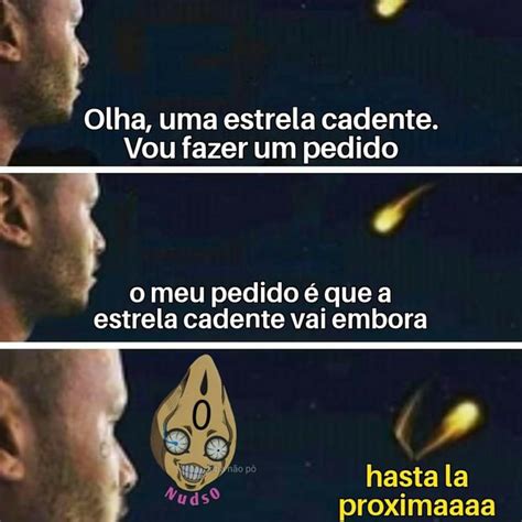 vi uma estrela cadente