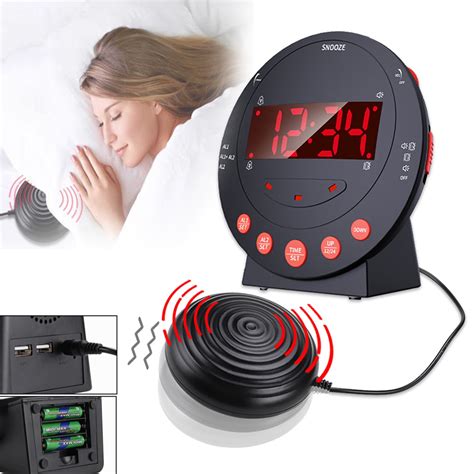 Vibrating Bed Alarm Clock