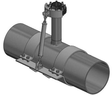 Vibration Damper Pipe Support