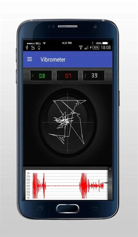Vibration Sensor App Android