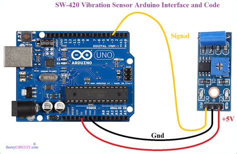 Vibration Sensor Arduino