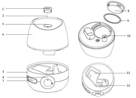 Vicks Humidifier Gasket