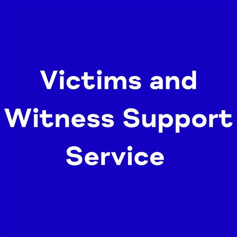 victim support witness service