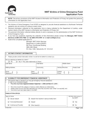 victims of crime application form nsw