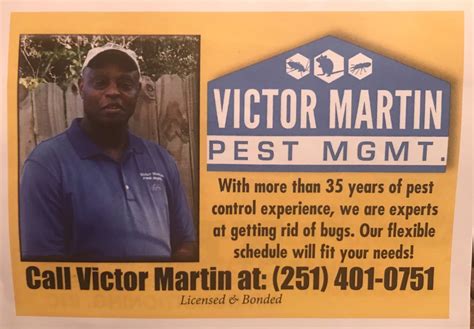 victor martin pest management
