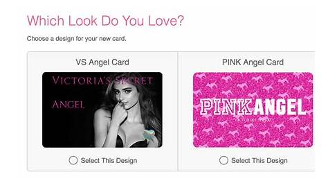 Access Victoria's Secret Angel Card Application