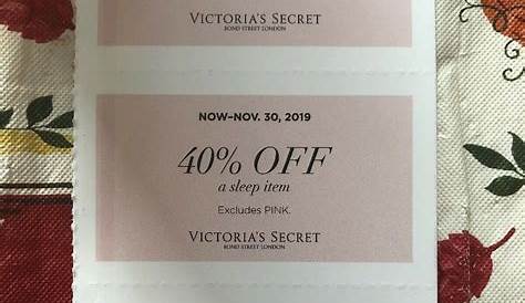 Printable Coupons 2021: Victoria's Secret Coupons