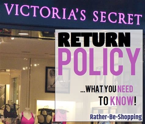 victoria's secret online return policy