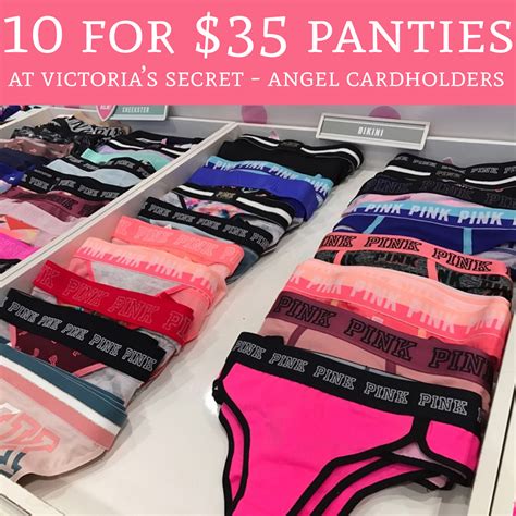 victoria's secret panties sale 10 for $35
