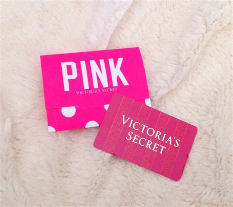 victoria's secret pink gift card