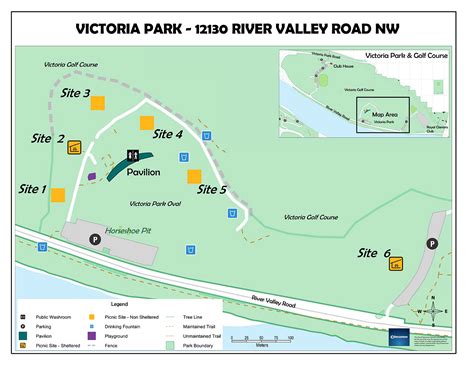 victoria park site map