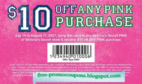 victoria secret coupons in store 2018