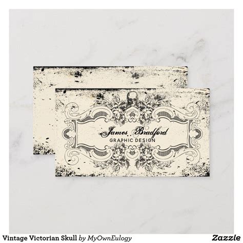 Vintage Victorian Style Business Cards Etsy