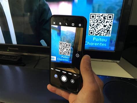 Scanning a QR Code® with the Camera
