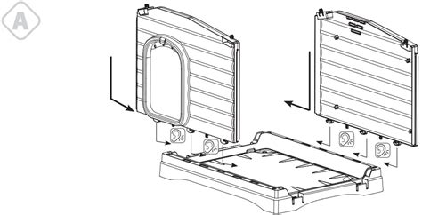 vidaXL 802327802335 Patio Table Black Steel Instructions