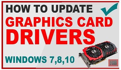 How to Update Your Video Card Drivers on Windows 7 11 Steps