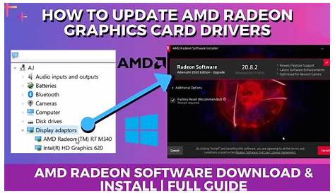 How to Update AMD Radeon Graphics Card Drivers AMD