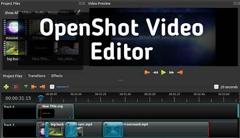 OpenShot Video Editor 2.5 Free Download SoftWarg