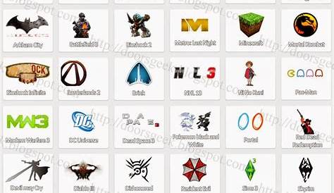 Video Games Logo Quiz Answers Game Statistics Game Company s