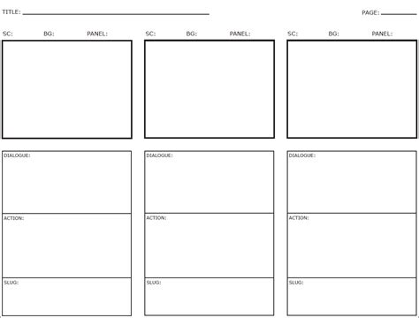 eLearning Storyboard Template Storyboard template, Instructional