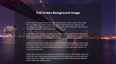 Video Background Css Full Screen
