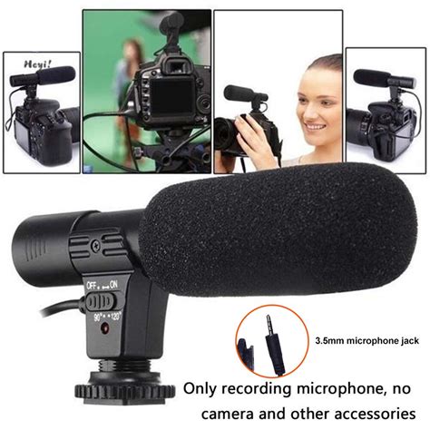 Video Camera Recording Microphone