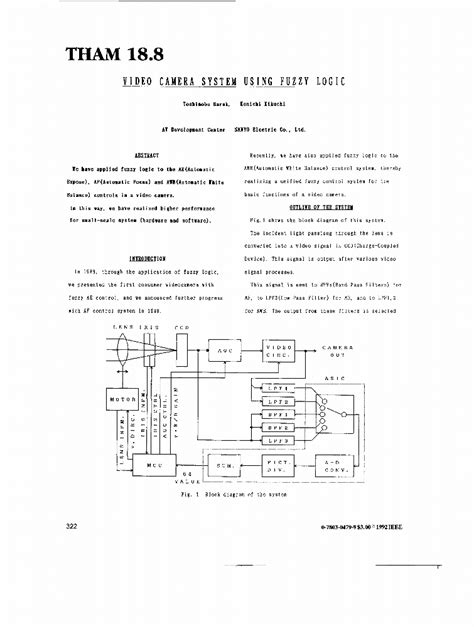 Video Camera System Using Fuzzy Logic