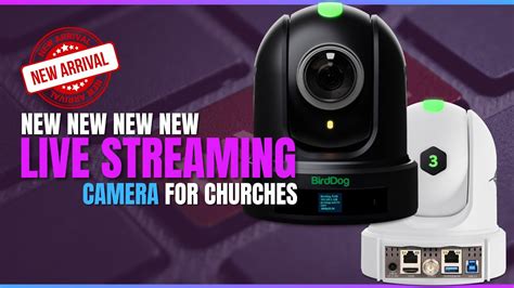 video cameras for live streaming churches