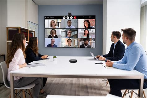 video conference call for large group