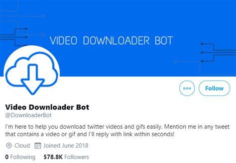 video downloader bot twitter