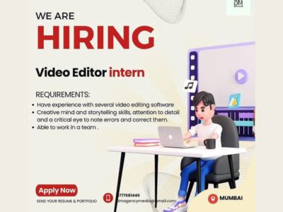 video editing jobs mumbai