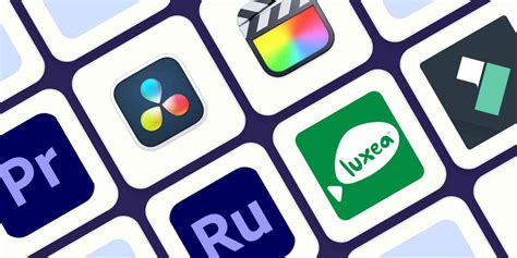 video editing software list