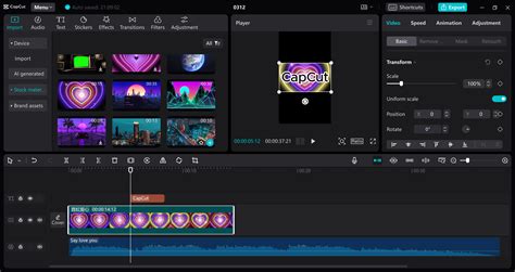 Video Editor Laptop App
