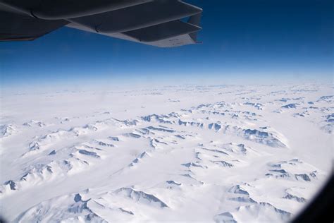 video of flights flying over antarctica