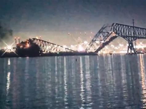 video of maryland bridge collapse