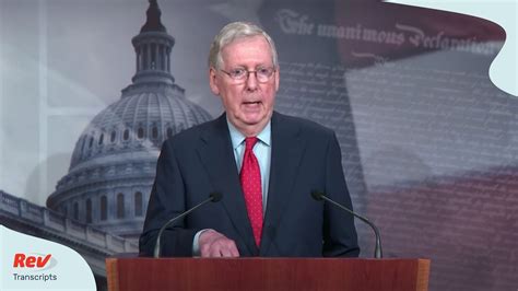 video of mitch mcconnell speech today