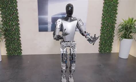 video of tesla robot doing yoga