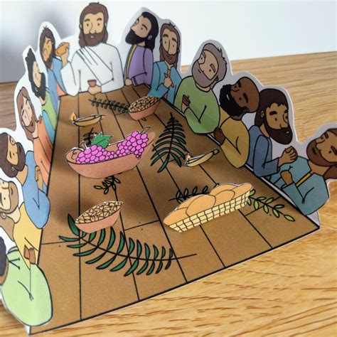 video of the last supper for kids