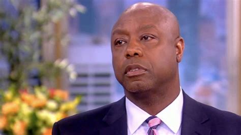 video of tim scott on the view today