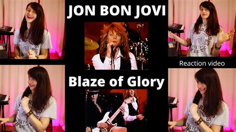 video reactions bon jovi blaze of glory