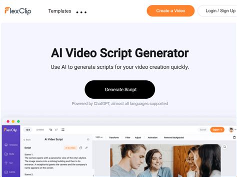 video script generator app
