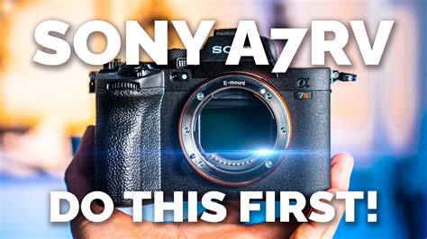 video settings for sony a7rv
