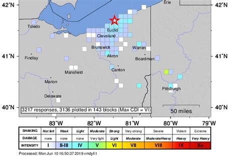 video shows earthquake in ne ohio