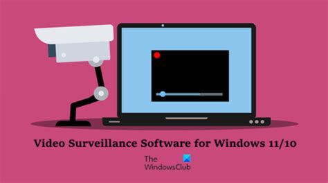 Video Surveillance Software Windows 10