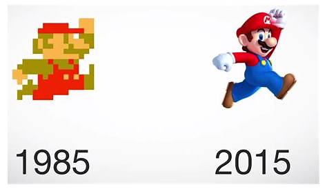 Personajes de videojuegos, antes y ahora… – Un Poco Geek