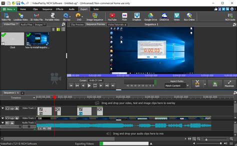 videopad free download for windows 10