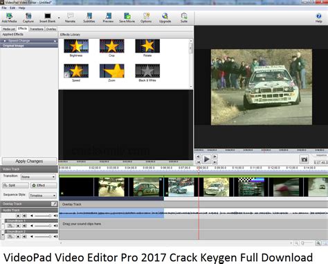 videopad video editor crack + serial keygen