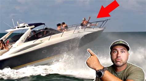 videos of boating fails