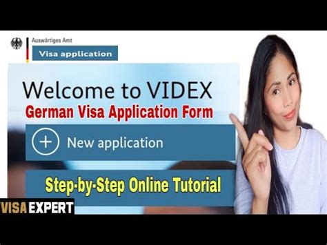 videx germany visa application