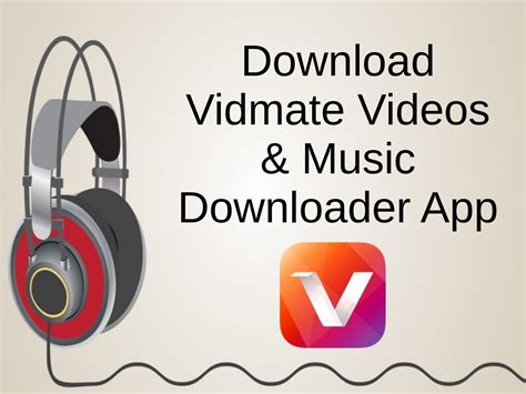 vidmate music download mp3 songs